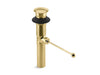 KOHLER K-7114 Premier pop-up drain, exposed, without overflow