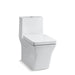 KOHLER K-3797 Reve One-piece compact elongated toilet with skirted trapway, dual-flush
