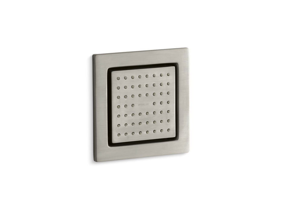 KOHLER WaterTile Square 54-nozzle single-function body spray, 2.5 gpm