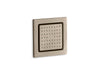 KOHLER WaterTile Square 54-nozzle single-function body spray, 2.5 gpm