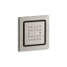 KOHLER WaterTile Square 22-nozzle single-function body spray, 2.5 gpm