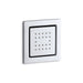 KOHLER WaterTile Square 22-nozzle single-function body spray, 2.5 gpm