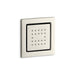 KOHLER WaterTile Square 22-nozzle single-function body spray, 2.5 gpm