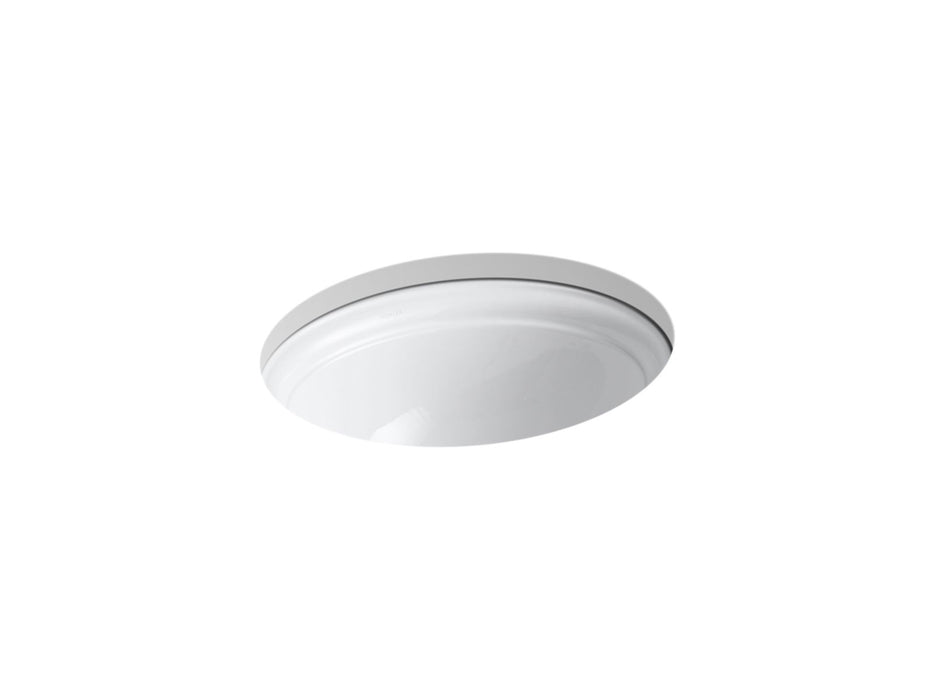 KOHLER K-2336 Devonshire 20-1/2" oval undermount bathroom sink