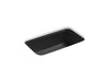 KOHLER K-5832-5U Bakersfield 31" undermount single-bowl kitchen sink