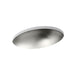KOHLER K-2602-SU Rhythm 23-1/4" oval undermount bathroom sink, no overflow