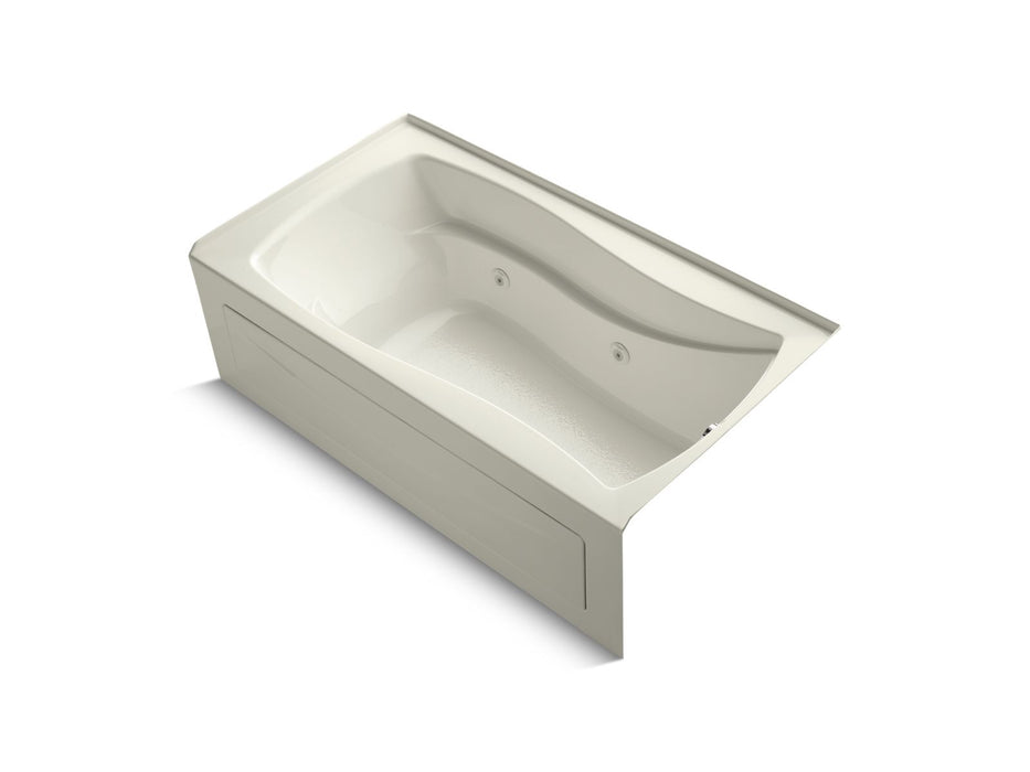 KOHLER K-1224-RA Mariposa 66" x 36" alcove whirlpool, right drain