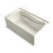 KOHLER K-1229-RAW Mariposa 66" x 36" alcove bath with Bask heated surface, right drain