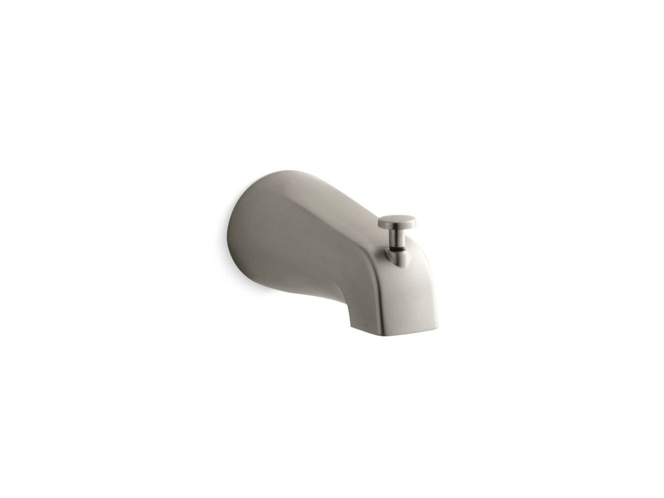 KOHLER K-15136 Coralais Wall-mount bath spout with diverter, 4-7/8", NPT connection