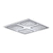 KOHLER WaterTile Rain Overhead shower panel with four 22-nozzle sprayheads