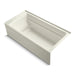 KOHLER K-1125-RAW Archer 72" x 36" alcove bath with Bask heated surface, alcove, right drain