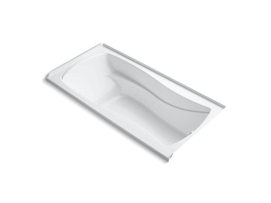 KOHLER K-1257-GHRW Mariposa 72" x 36" alcove Heated BubbleMassage air bath with Bask heated surface, right drain