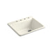 KOHLER K-5872-4A1 Riverby 25" top-mount single-bowl kitchen sink