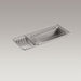 KOHLER K-3179 Undertone 22" undermount single-bowl kitchen sink