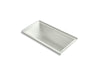 KOHLER K-1167-JRH Underscore 60" x 30" drop-in/alcove heated whirlpool bath, right drain