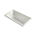 KOHLER K-1167-GHRW Underscore 60" x 30" alcove Heated BubbleMassage air bath with Bask, right drain