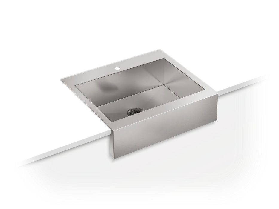 KOHLER K-3935-1 Vault 29-3/4" top-mount single-bowl farmhouse kitchen sink