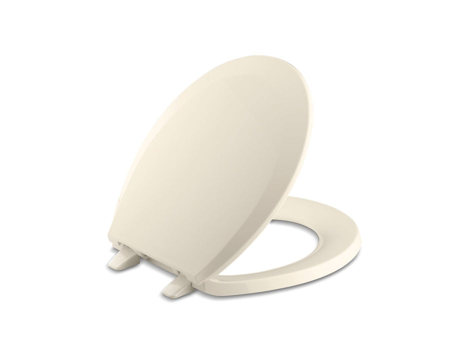KOHLER Lustra™ Quick-Release™ round-front toilet seat
