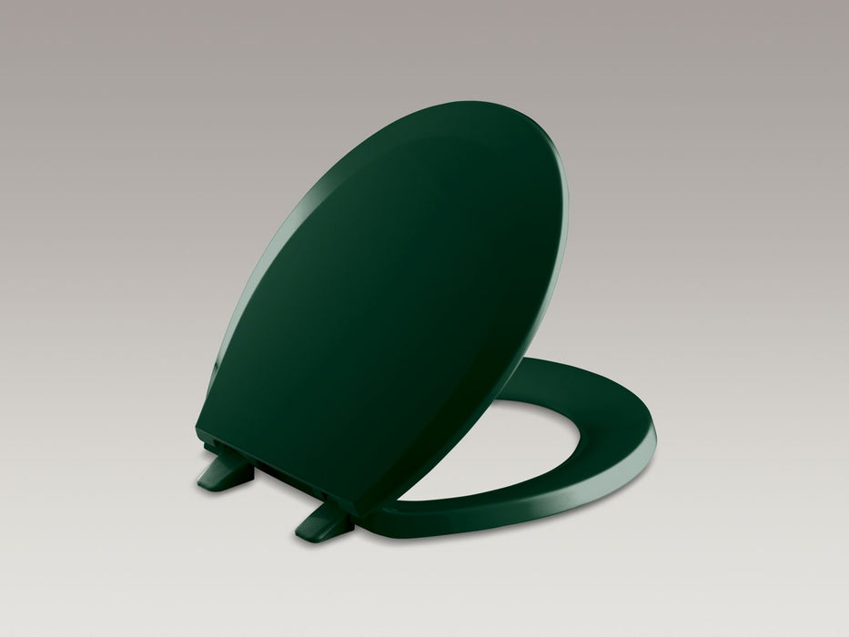 KOHLER Lustra™ Quick-Release™ round-front toilet seat