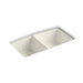 KOHLER K-5846-5U Brookfield 33" undermount double-bowl kitchen sink