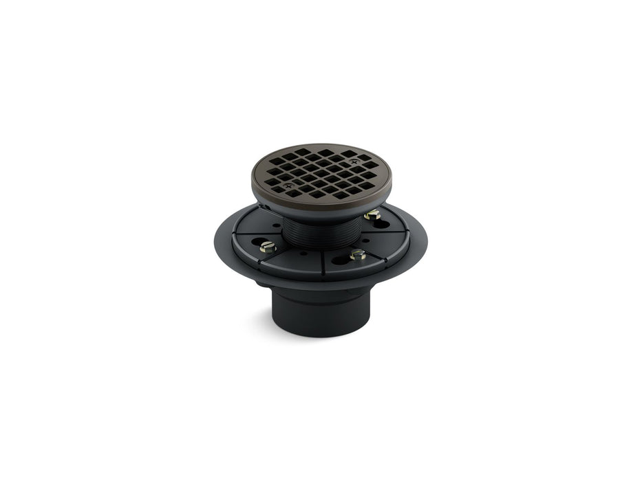 KOHLER K-9135 Clearflo Round design tile-in shower drain