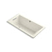 KOHLER K-1121-W1 Underscore 60" x 30" drop-in bath with Bask heated surface