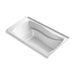 KOHLER K-1224-GHRF Mariposa 66" x 36" alcove Heated BubbleMassage air bath, right drain