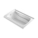 KOHLER K-1239-GHLAW Mariposa 60" x 36" alcove Heated BubbleMassage air bath with Bask heated surface, left drain