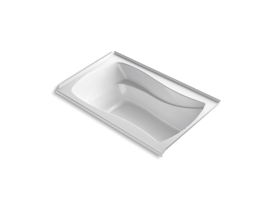 KOHLER K-1239-GHRF Mariposa 60" x 36" alcove Heated BubbleMassage air bath, right drain