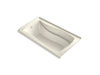 KOHLER K-1224-GHLF Mariposa 66" x 36" alcove Heated BubbleMassage air bath, left drain