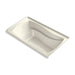 KOHLER K-1224-GHRF Mariposa 66" x 36" alcove Heated BubbleMassage air bath, right drain
