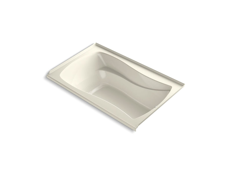 KOHLER K-1239-GHRF Mariposa 60" x 36" alcove Heated BubbleMassage air bath, right drain