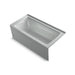 KOHLER K-1946-LAW Archer 60" x 30" alcove bath with Bask heated surface, alcove left drain