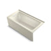 KOHLER K-1946-LAW Archer 60" x 30" alcove bath with Bask heated surface, alcove left drain