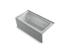 KOHLER K-1947-LA Archer 60" x 30" alcove whirlpool bath, left drain