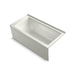 KOHLER K-1946-RAW Archer 60" x 30" alcove bath with Bask heated surface, right drain