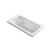 KOHLER K-1947-H Archer 60" x 30" drop-in whirlpool bath with heat and ComForte Depth design