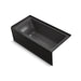 KOHLER K-1946-RAW Archer 60" x 30" alcove bath with Bask heated surface, right drain