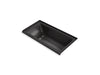 KOHLER K-1947-RH Archer 60" x 30" alcove heated whirlpool bath, right drain
