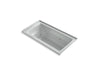 KOHLER K-1947-RH Archer 60" x 30" alcove heated whirlpool bath, right drain