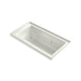 KOHLER K-1947-RH Archer 60" x 30" alcove heated whirlpool bath, right drain