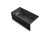 KOHLER K-1947-RA Archer 60" x 30" alcove whirlpool bath, right drain