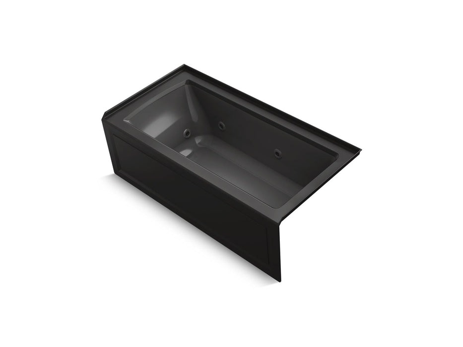 KOHLER K-1947-RA Archer 60" x 30" alcove whirlpool bath, right drain