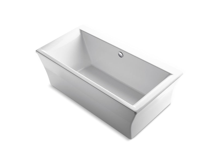 KOHLER K-6367 Stargaze 72" x 36" freestanding bath with fluted shroud