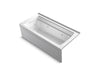 KOHLER K-1949-HLA Archer 66" x 32" alcove heated whirlpool, left hand