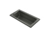 KOHLER K-1949-H Archer 66" x 32" drop-in heated whirlpool bath