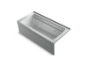 KOHLER K-1949-HLA Archer 66" x 32" alcove heated whirlpool, left hand