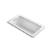 KOHLER K-1947-GHW Archer 60" x 30" drop-in Heated BubbleMassage air bath with Bask heated surface
