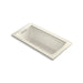 KOHLER K-1947-GHW Archer 60" x 30" drop-in Heated BubbleMassage air bath with Bask heated surface