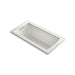 KOHLER K-1947-GHW Archer 60" x 30" drop-in Heated BubbleMassage air bath with Bask heated surface